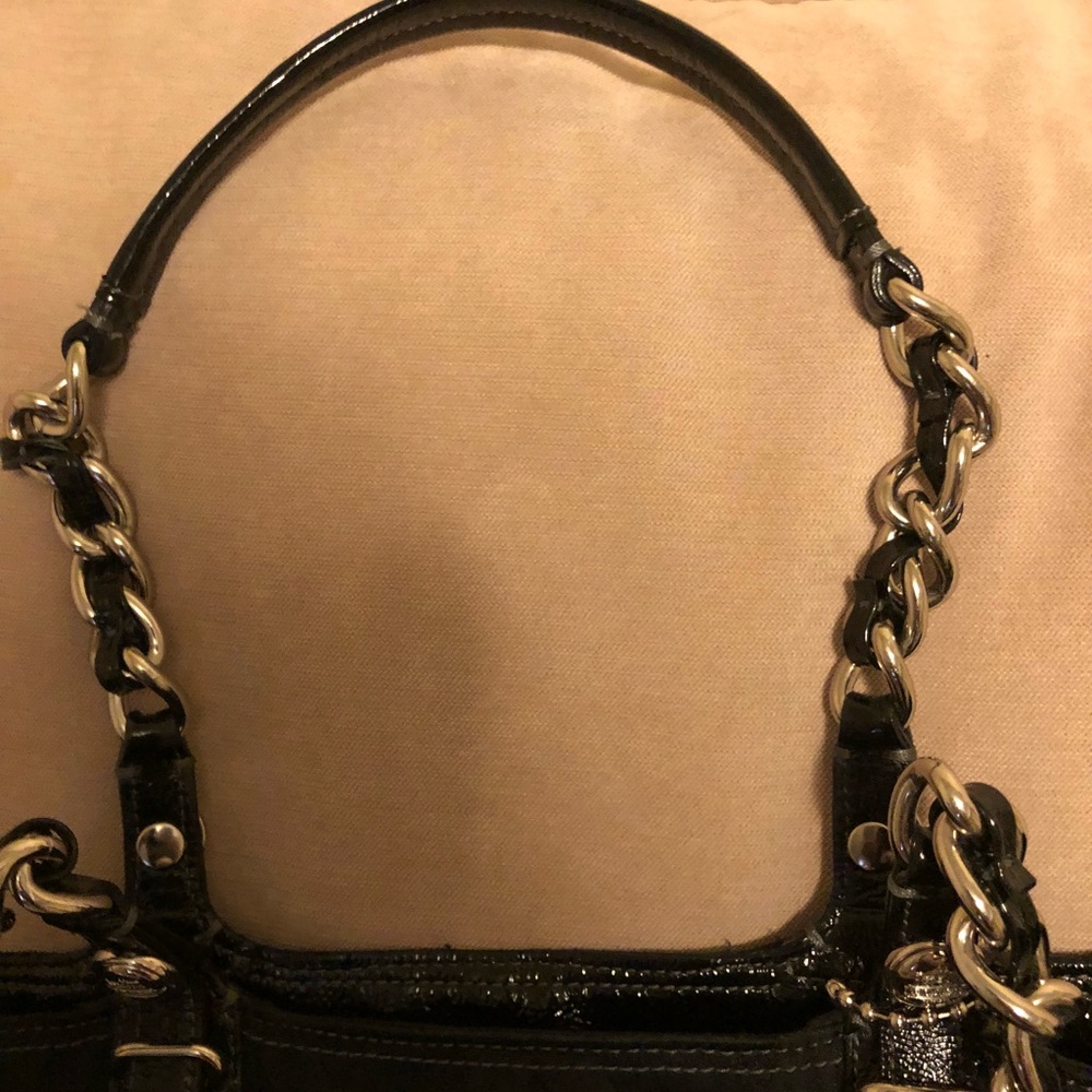 Medium Size Coach Black “Block C” Pattern - image 4